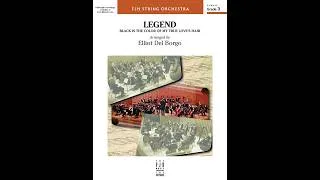 Thumbnail: Legend arr. by Elliot Del Borgo (Orchestra) - Score and Sound