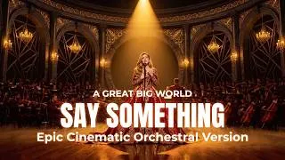 Thumbnail: SAY SOMETHING – A Great Big World (Epic Cinematic Orchestral Version) | Orchestral Empire
