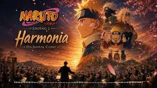 Thumbnail: Harmonia (ハルモニア) – Naruto Ending 2 | Epic Orchestral Cover (ナルト ED2)