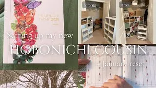 Thumbnail: Setting up my new Hobonichi Cousin + January reset with me! 🌟