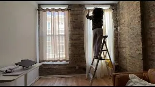 Thumbnail: Home Updates: Hanging Curtains in my Living Room + Bedroom