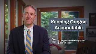 Thumbnail: Today, we're publishing the Keeping Oregon Accountable Report.