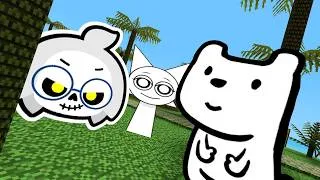 Thumbnail: Tidi, Hogi Skeleton, and Sprunki Wenda TRIO CHASE in Paradise Resort | Gmod Nextbots