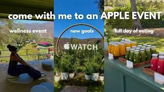 Thumbnail: i got invited to an APPLE EVENT in LOS ANGELES ♡ wellness event, full day of eating, time to LOCK in
