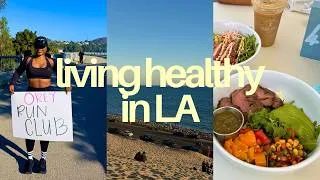 Thumbnail: living healthy in LA ♡ weekly workouts, NIKE half marathon, LA events, 10k steps, healthy meals