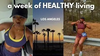 Thumbnail: a WEEK of HEALTHY LIVING in los angeles ♡ workouts of the week, healthy meals, erewhon event in LA