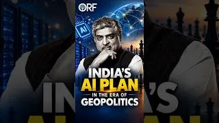 Thumbnail: Geopolitics of AI, Artificial Intelligence in India, US & China - Nandan Nilekani