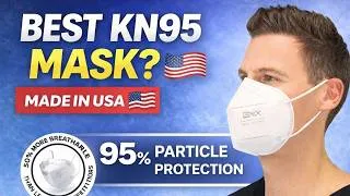 Thumbnail: BNX KN95 Masks Made in USA Comfortable Protection for Work & Travel