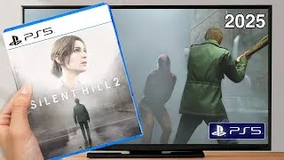 Thumbnail: Playing Silent Hill 2 because it's FREE on PS Plus! 🤑 PS5 Gameplay Performance Mode 2025 4K 60 FPS