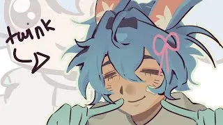 Thumbnail: A smile and A ribbon (⁠ ⁠╹⁠▽⁠╹⁠ ⁠)!! || ft. Joyous Blue Intern