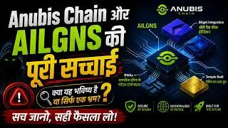 Thumbnail: क्या बदल जाएगा क्रिप्टो का भविष्य  जानिए Anubis Chain और AILGNS की पूरी सच्चाई