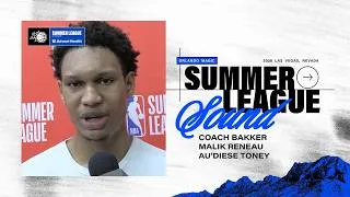Thumbnail: SUMMER LEAGUE SOUND: ORLANDO MAGIC VS. BOSTON CELTICS | COACH BAKKER, TONEY & RENEAU