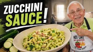 Thumbnail: If You Have Zucchini, Make This Creamy Pasta Sauce Today!