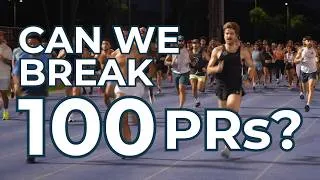 Thumbnail: WE TRIED TO BREAK 100 PRs IN ONE MORNING | MARATHON TRAINING MIAMI