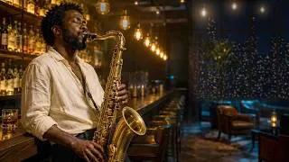 Thumbnail: Night City Saxophone 🎷 Slow Jazz by the Window | 1 Hour Bar BGM