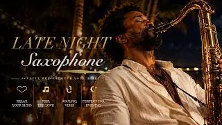 Thumbnail: Beach Club After Midnight 🎷 灯りと波音のサックス｜2 Hours Smooth Jazz for Relax, Work & Study