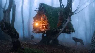 Thumbnail: Building a Rustic Wilderness Shelter with Natural Materials | Full Construction