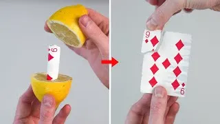 Thumbnail: Card-in-Lemon Magic Trick Revealed - Easy and Amazing!
