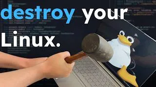 Thumbnail: 5 Ways to NUKE Your Linux