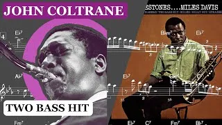 Thumbnail: John Coltrane – Two Bass Hit Transcription