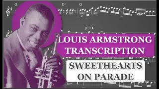 Thumbnail: Louis Armstrong – Sweethearts on Parade (Trumpet) Transcription