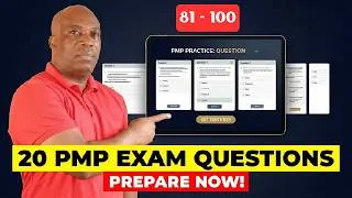 Thumbnail: 20 PMP Practice Questions with Detailed Answers - Test Your Exam Readiness (81-100)