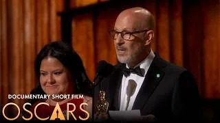 Thumbnail: 'All The Empty Rooms' Wins Best Documentary Short Film | 98th Oscars Speech (2026)