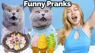 Thumbnail: Get Set For A Fun Weekend With New Pranks!😄🎈| Oscar‘s Funny World | New Funny Videos 2024