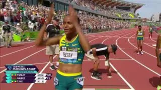 Thumbnail: Diamond league 2023: Gudaf Tsegay breaks record in women's 5000m in Eugene Oregon.