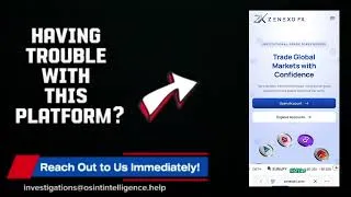 Thumbnail: 🚨 ZenexoFX.com Scam Investigation | Withdrawal Problems & Investor Warning
