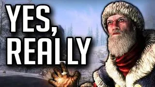 Thumbnail: I Played Skyrim as Santa Claus