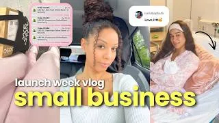Thumbnail: realistic week launching a hair accessories brand ✨ | uk small business vlog