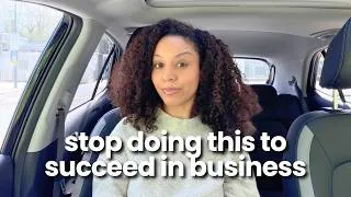Thumbnail: What I’m NO LONGER doing as a business owner in 2026… the honest truth! ✨