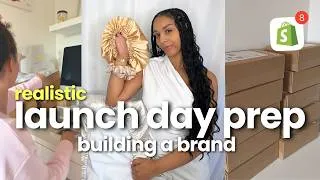 Thumbnail: The reality of preparing for a business launch: A realistic week in my life ✨