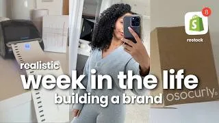 Thumbnail: a very REALISTIC week starting a hair accessories business from scratch ✨