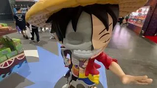 Thumbnail: One Piece showcast with One Piece anime figures, toys, everything One Piece at Comic Con 2026