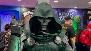 Thumbnail: Doctor Doom Primalux and Spider Man Brand New Day at Comic Con 2026