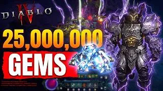 Thumbnail: The MOST OVERPOWERED Gem Farm of Season 14! (Millions Fast) | D4: S14