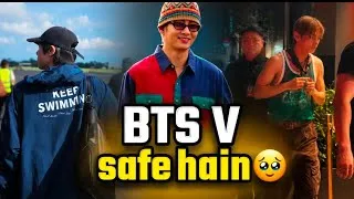 Thumbnail: BTS V Is Safe After the MetLife Traffic Incident 🥹 