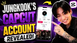 Thumbnail: Jungkook's Capcut account revealed by mistake 😆🤣🤣 ohh no 😁 