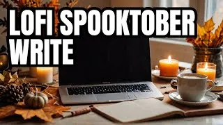 Thumbnail: ✍ Write with me! | Spooktober 👻 with Spirit City Lofi! | Co-working/SWM - Pomodoro [45/15] ⏰