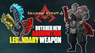 Thumbnail: NEW LEGENDARY WEAPON FOR BUTCHER I SHADOW FIGHT 4 ARENA I OTHELLO GAMING
