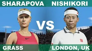 Thumbnail: Maria Sharapova vs Kei Nishikori ATP WTA LIVE Tennis world tour 2