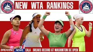 Thumbnail: Alex Eala Makes HISTORY at Mubadala DC Open | WTA Rankings SHAKEN, Naomi Osaka CRASH  OUT!