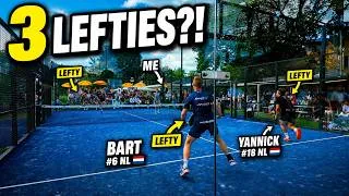 Thumbnail: I Played Against TWO Left-Handed Top 20 Padel Players
