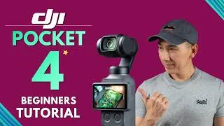 Thumbnail: DJI OSMO POCKET 4 Tutorial: Beginner's Guide and How to Use
