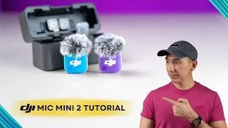 Thumbnail: DJI Mic Mini 2 Tutorial for Beginners: How to Setup, How to Pair, How to use Mic Mini 2