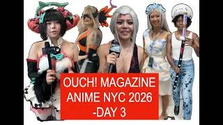 Thumbnail: ANIME 2026 |   INTERVIEWS |  OUCH MAGAZINE  | COSPLAYERS   DAY 3