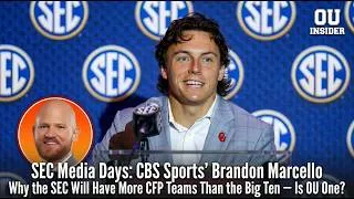 Thumbnail: EXCLUSIVE: Is OU a CFP Team? How Can the Sooners FINALLY Win CFP Game? | CBSSports Brandon Marcello