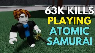 Thumbnail: ATOMIC SAMURAI Combos Are OVER POWERED 😭🙏 The Strongest Battlegrounds